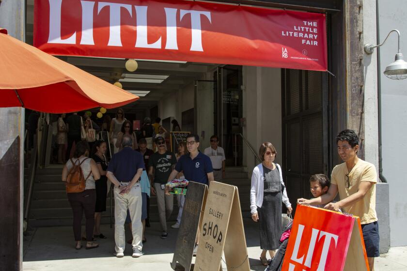 The inaugural LitLit fair was held in 2019 at Hauser & Wirth in downtown Los Angeles.