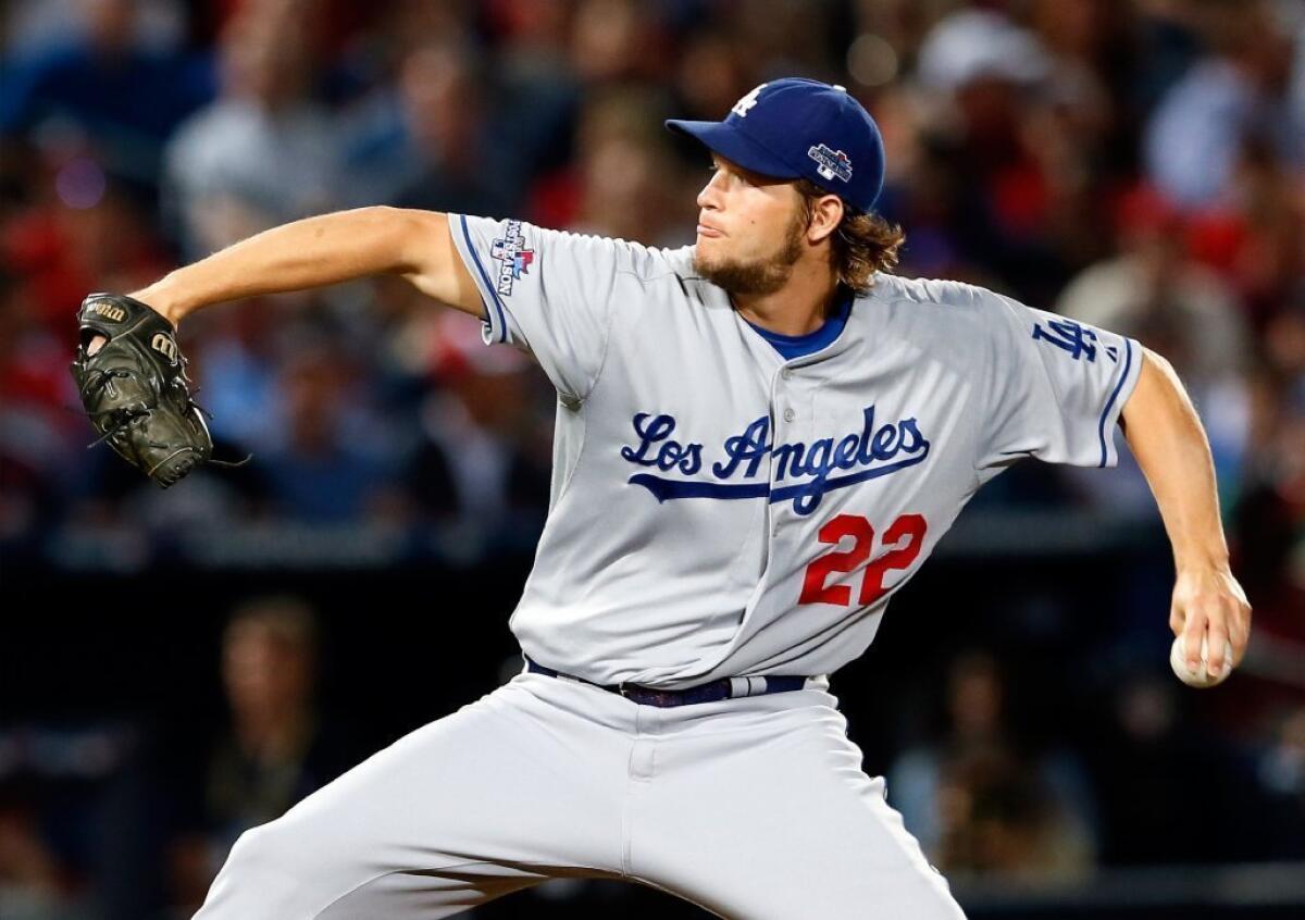 Clayton Kershaw will start Game 4 for the Dodgers tonight.