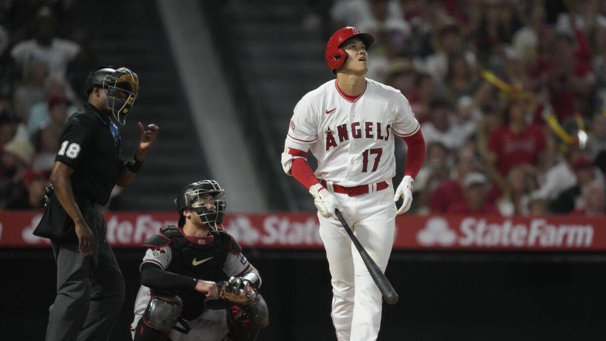 Baseball: Shohei Ohtani leads Angels' home run barrage against Padres