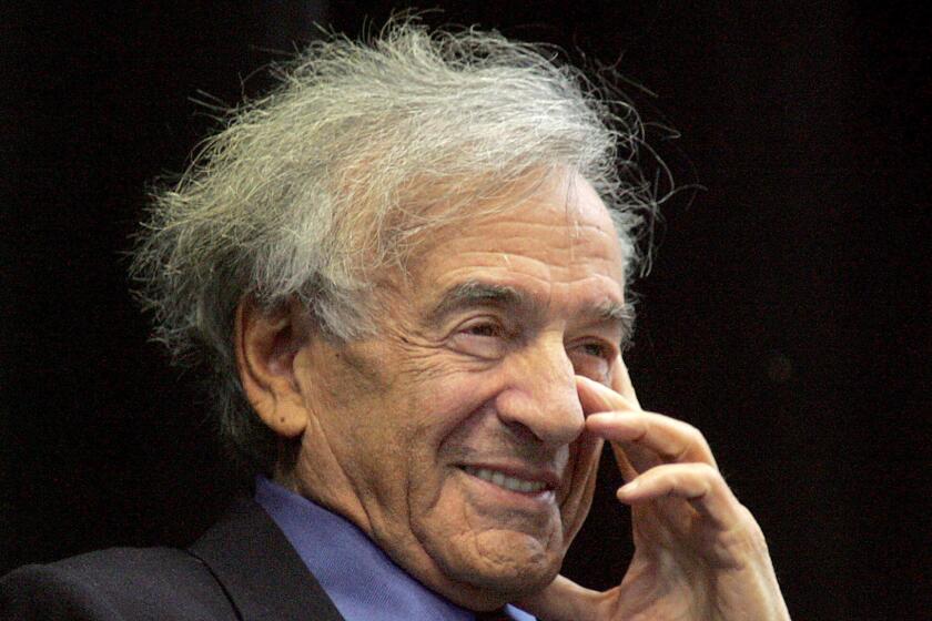 Elie Wiesel, the concentration camp survivor who became the literary conscience of the Holocaust, was awarded the peace prize for his message to mankind of "peace, atonement and human dignity."