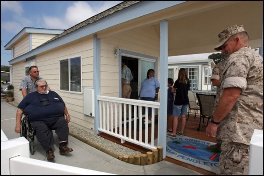 Rotary Donates Beach Cabin For Disabled Troops The San Diego