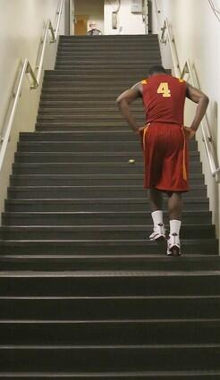 Leonard Washington stairs