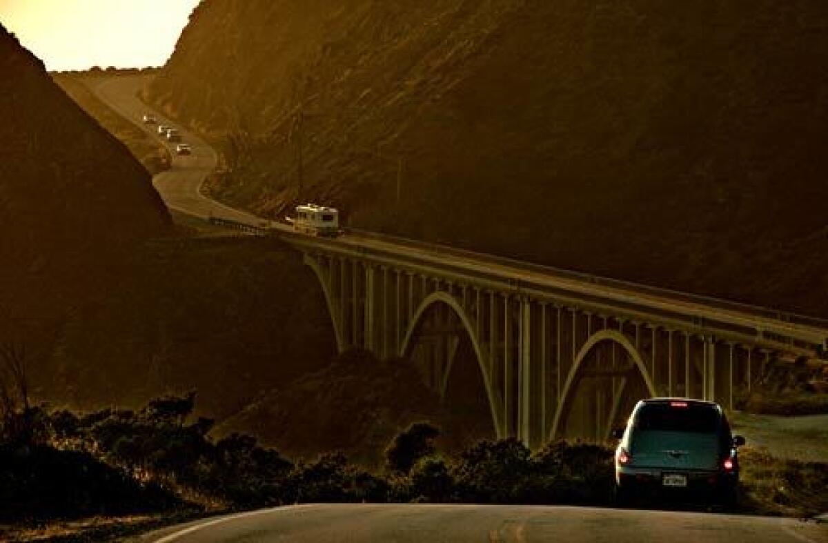 The drive along Highway 1 near Big Sur offers its own breathtaking views during a road trip.