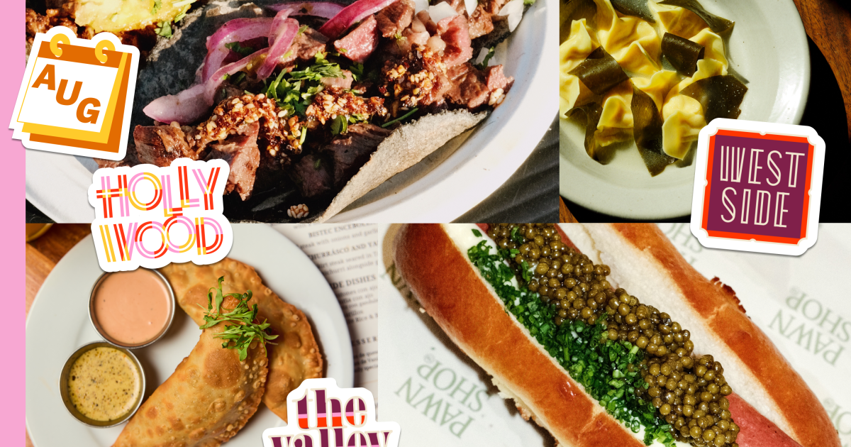 New restaurants and pop-ups to try in Los Angeles in August 2026 New restaurants and pop-ups to try in Los Angeles in August 2026