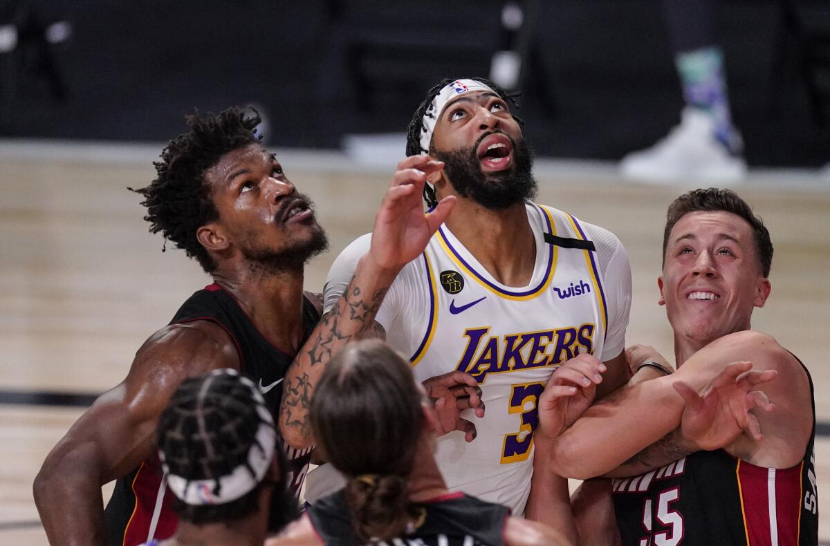 Lakers vs. Heat Final Score: L.A. takes 3-1 lead over Heat - Silver Screen  and Roll