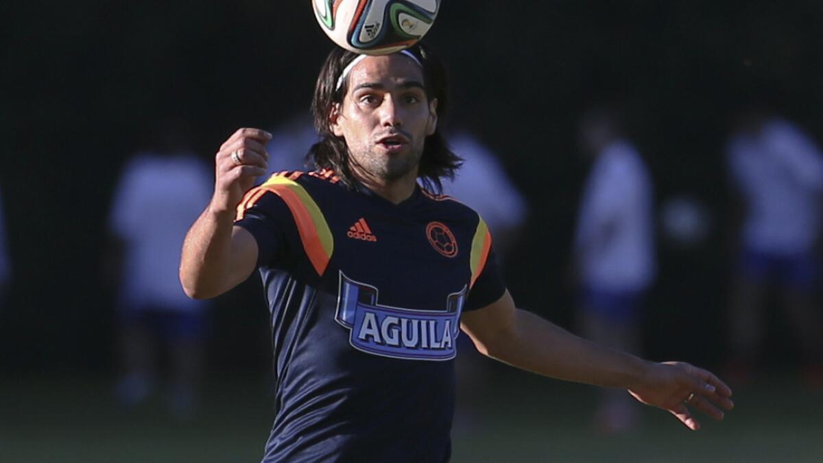 Colombia striker Radamel Falcao will not play in the World Cup because of a lingering knee injury.