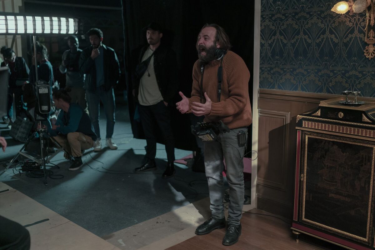 Vincent Macaigne in the HBO series "Irma Vep."