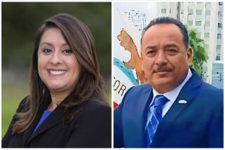 2024 California's 29th Congressional District race candidates, from left, Luz Rivas and Benito "Benny" Bernal.