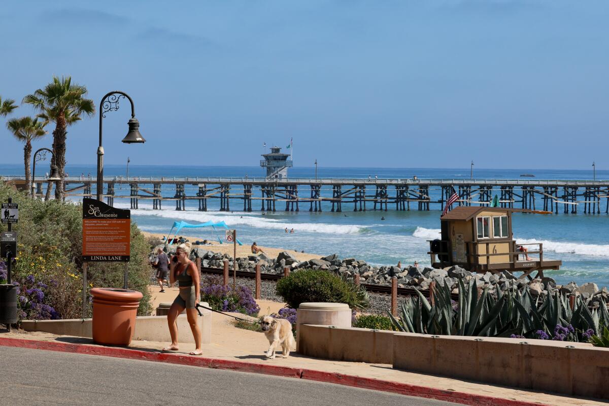 Linda Lane Beach in San Clemente.