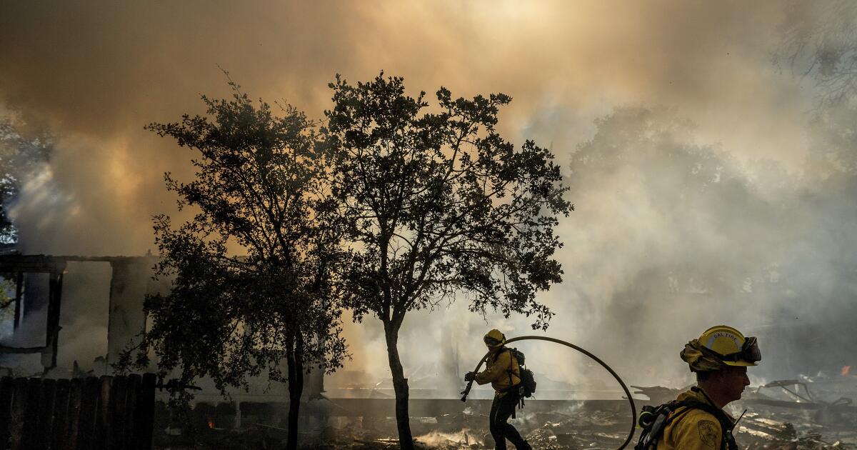 Scores of structures damaged in Northern California, Nevada fires