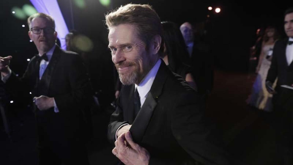 Willem Dafoe at the Screen Actors Guild Awards on Jan. 21.