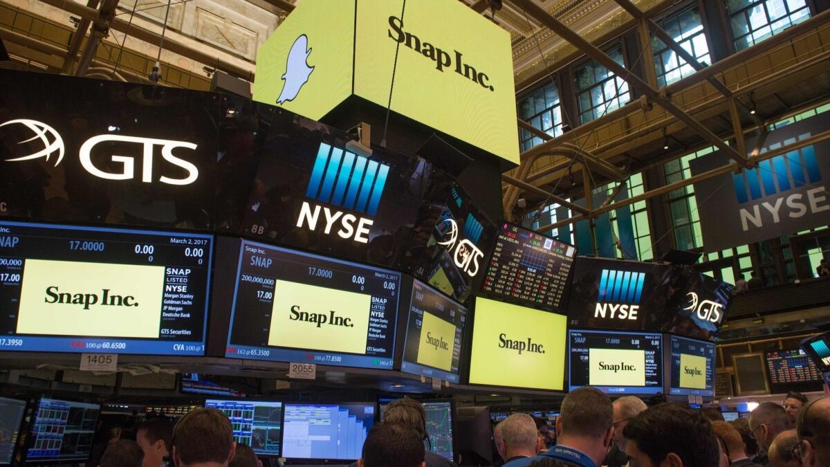 Snap had its IPO on March 2, 2017.