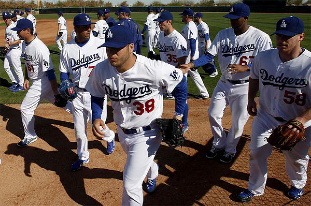 The Dodgers are in spring training for the 2013 season, but they're already making plans for next year too.