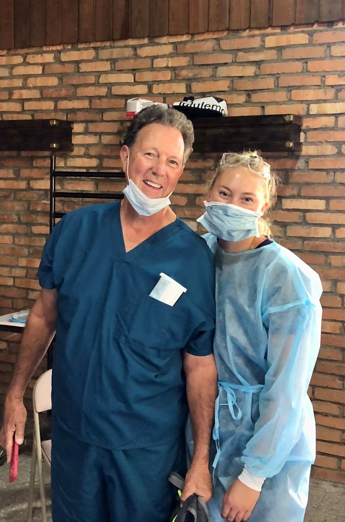 Peter and Paige Nordland were part of a team that treated 850 patients while on a mission trip to Honduras in September.