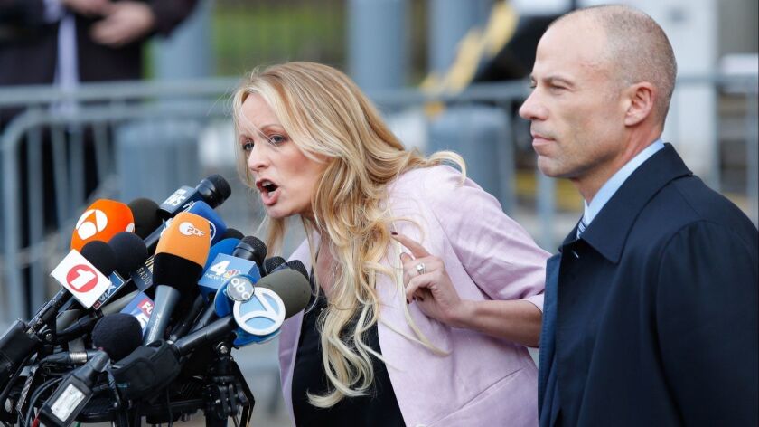 Stephanie Clifford, who performs in pornographic films as Stormy Daniels, is replacing her attorney Michael Avenatti.