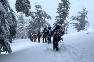 On Sunday night, the Team was paged to assist three hikers on Bear Canyon Trail who ran out of daylight on their summit attempt on Mount Baldy. Because of the storm and significant snowfall, the three were unable to locate the trail at 8,200 feet. The hikers had left their itinerary with relatives, who notified authorities. Given adverse weather and the potential difficulty of the operation, San Dimas Mountain Rescue requested assistance from Sierra Madre Search and Rescue. Because the hikers were equipped with a tent and sleeping bags, they were instructed to shelter in place overnight until SAR personnel could meet them and hike out with them. San Dimas directed them to a CalTopo link to mark their location on the map and stayed in contact with the hikers throughout the night. Early Monday morning, five members of Sierra Madre and three San Dimas personnel began the four-mile ascent to the hikers' location. At approximately 1 p.m. the rescuers met the subjects where they had sheltered between rocks to block the 50 mph winds they experienced overnight. After a medical assessment, the rescuers provided care and began their descent with the subjects. A second Sierra Madre crew was sent into the field with hot chocolate, tea, and sandwiches for the hikers and rescuers, rendezvousing at Bear Flats. By 5 p.m., all teams were off the mountain. Many preparedness lessons can be learned from this incident, and there were many things they did right that we wanted to highlight: - The hikers left their itinerary with a family member who knew how to reach out to SAR - They turned around instead of continuing when conditions deteriorated - They were well equipped with appropriate gear for the conditions - They remained in place overnight, sheltering between two rocks - They carried a whistle which proved key in locating them We believe this preparation contributed directly to why these three hikers are alive and back home today. We'd like to remind hikers that the Ten Esse