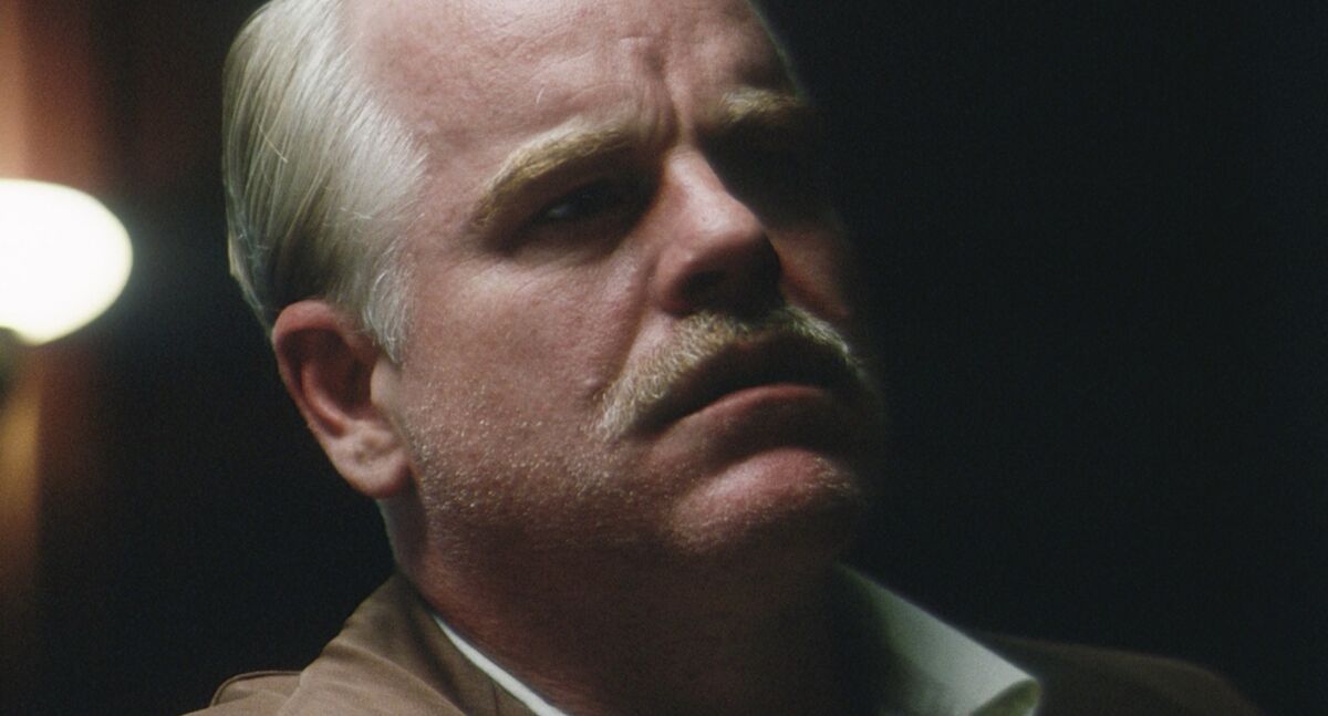Philip Seymour Hoffman in "The Master"