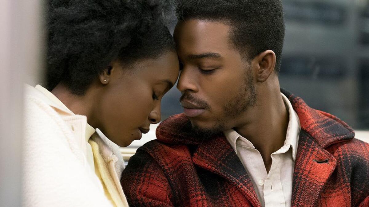 Stephan James and KiKi Layne in a scene from "If Beale Street Could Talk" from director Barry Jenkins.