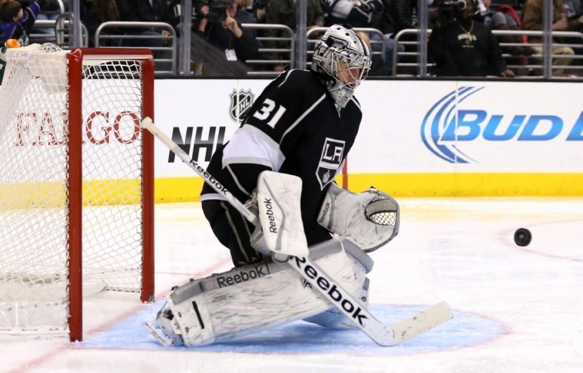 Martin Jones was 8-3-0 with a 1.41 goals-against average in his first stint with the Kings.