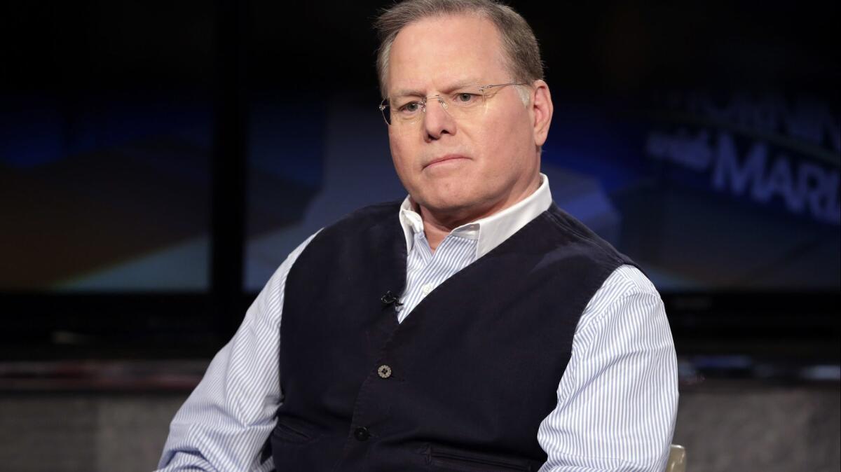 Discovery Communications Chief Executive David Zaslav received $129.5 million in total compensation in 2018, up 207% from a year earlier.