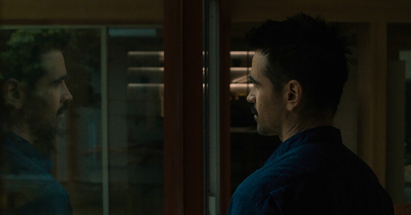 Colin Farrell in the movie "After Yang," which premiered at the 2021 Cannes Film Festival.