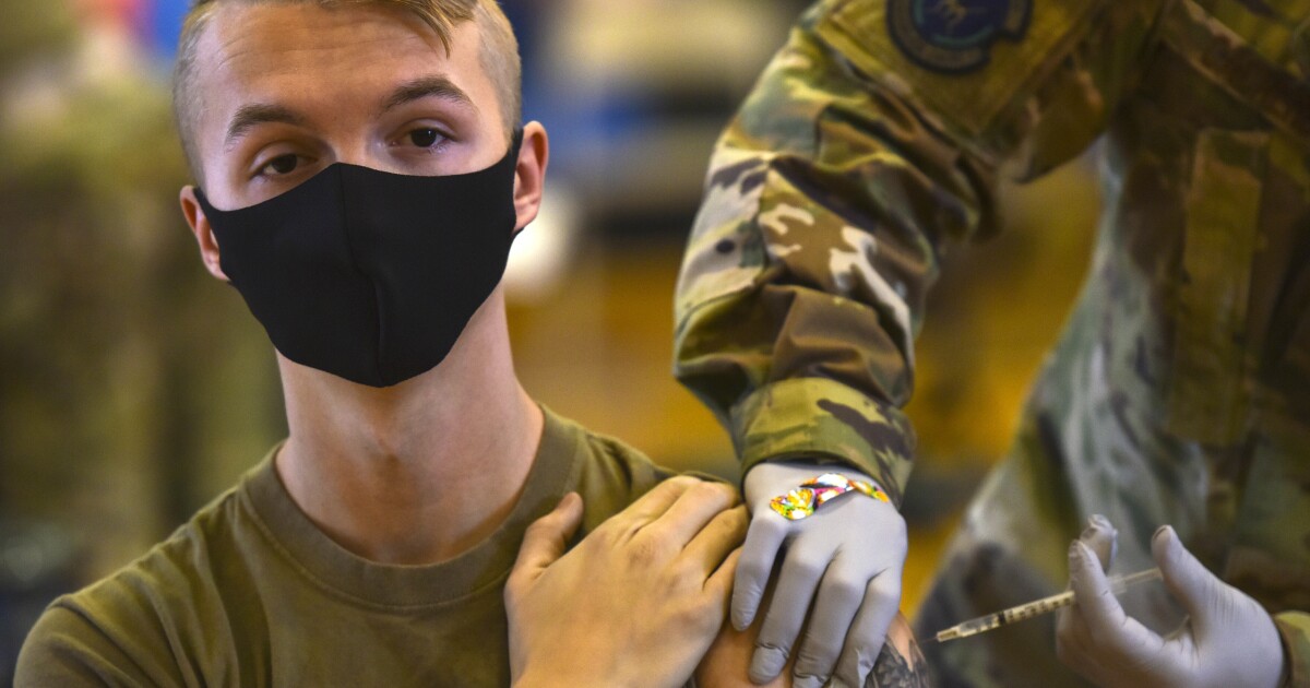 How politicized has vaccination become? Thousands of U.S. troops are disobeying orders that they get shots