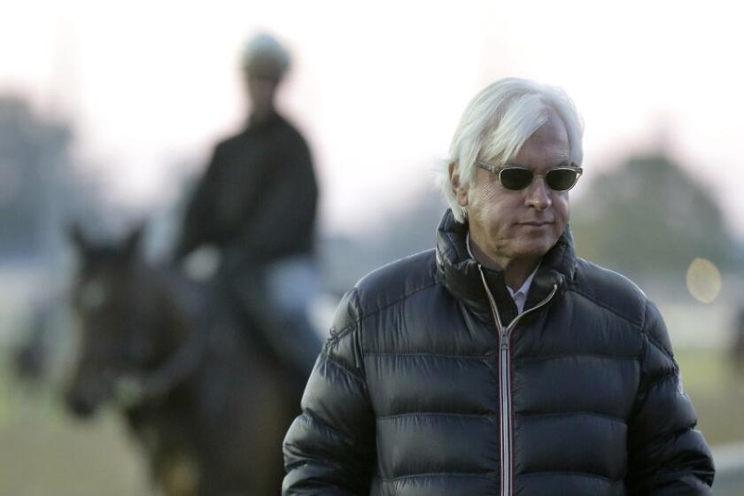 One of trainer Bob Baffert’s horses was killed during training accident Thursday at Del Mar.