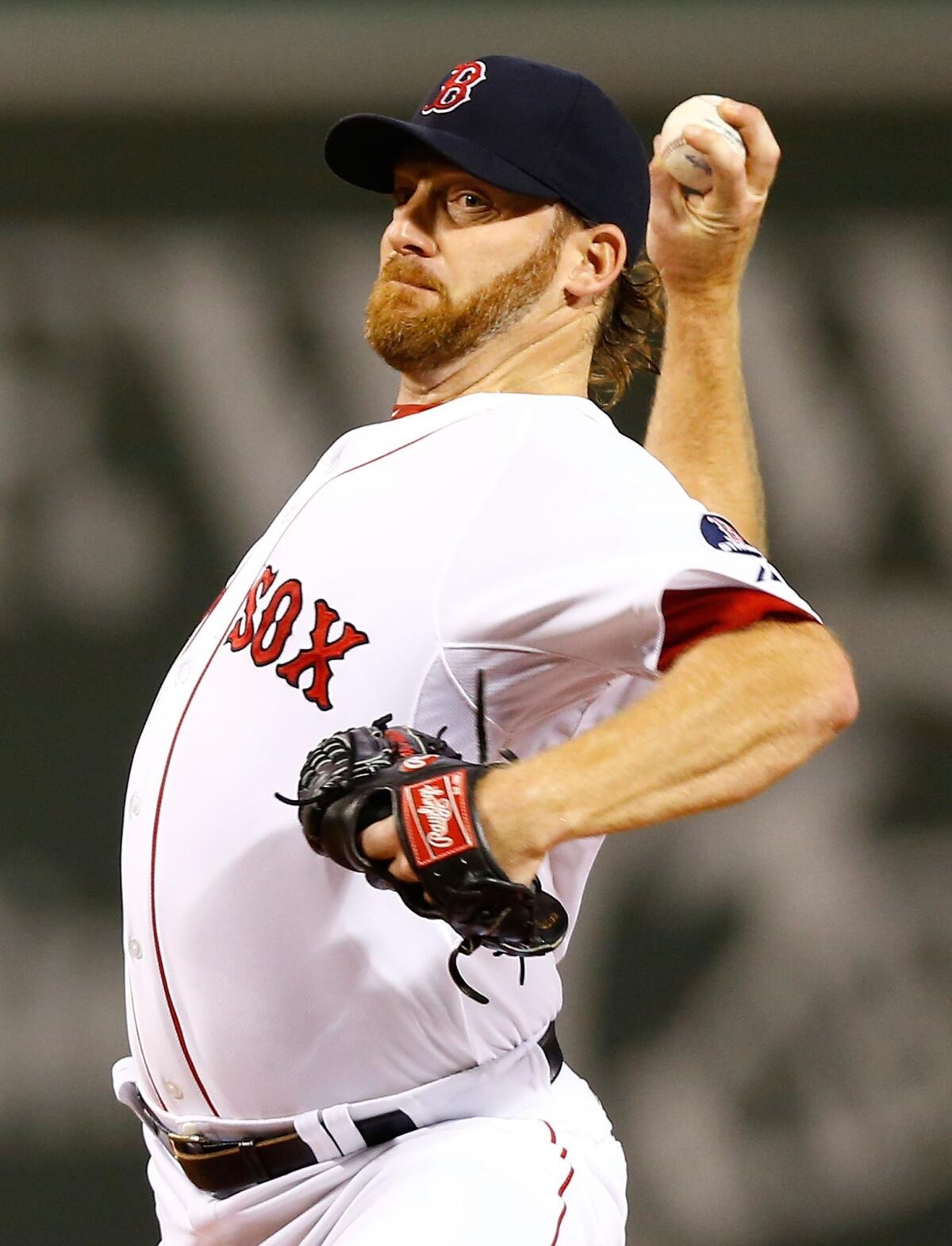 Boston Red Sox pitcher Ryan Dempster was suspended five games by Major League Baseball for hitting New York Yankees third baseman Alex Rodriguez with a pitch on Sunday night.