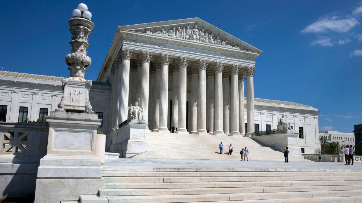 The U.S. Supreme Court in Washington in 2014.