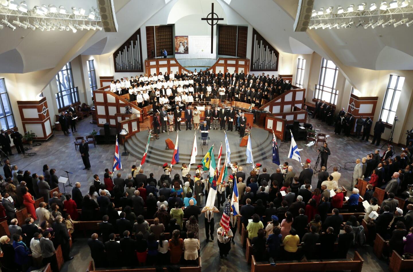 Atlanta churchgoers recall King