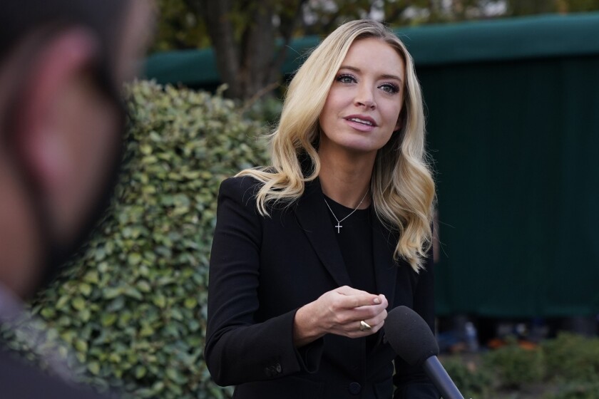 White House Press Secretary Kayleigh McEnany