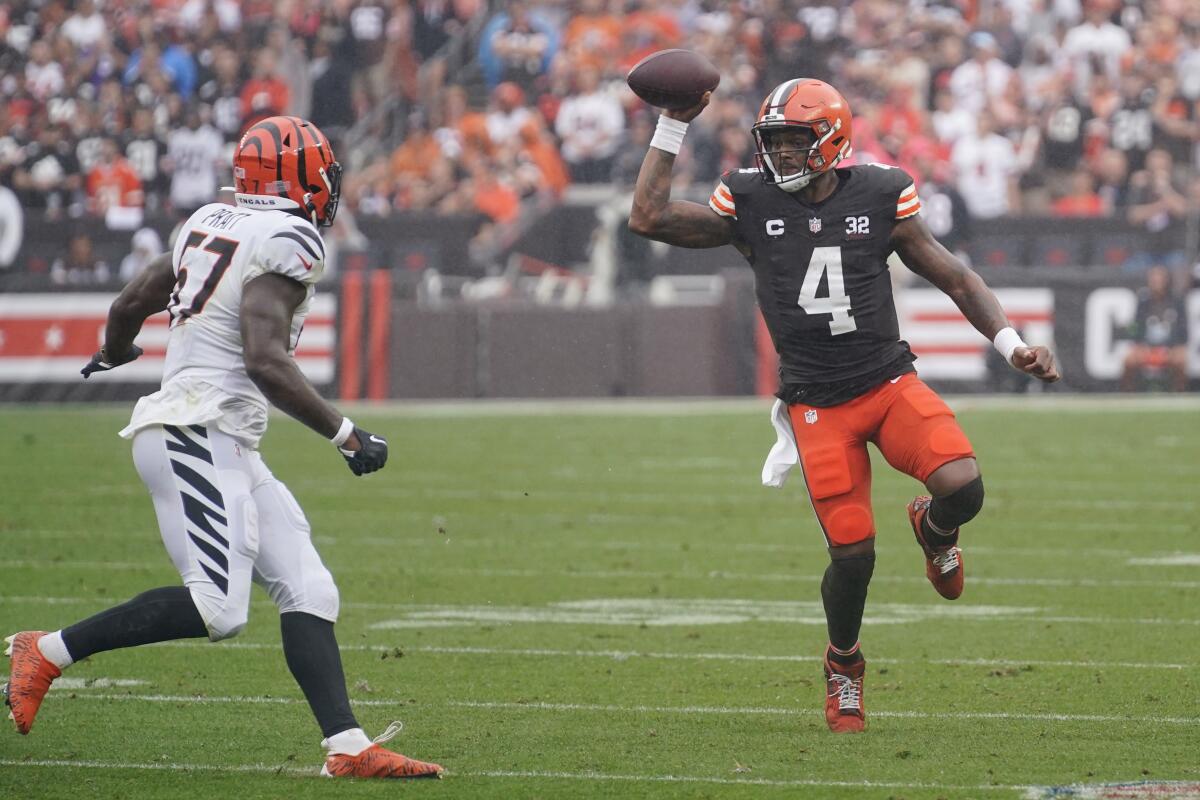 The Browns sent a message in Week 1. Winning in Pittsburgh on Monday night  could send a bigger one - The San Diego Union-Tribune