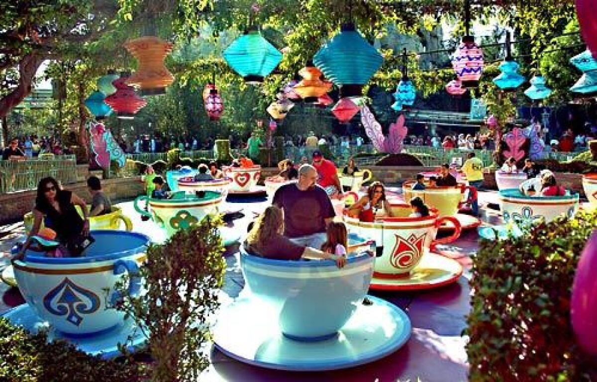 Disneyland's Mad Tea Party 