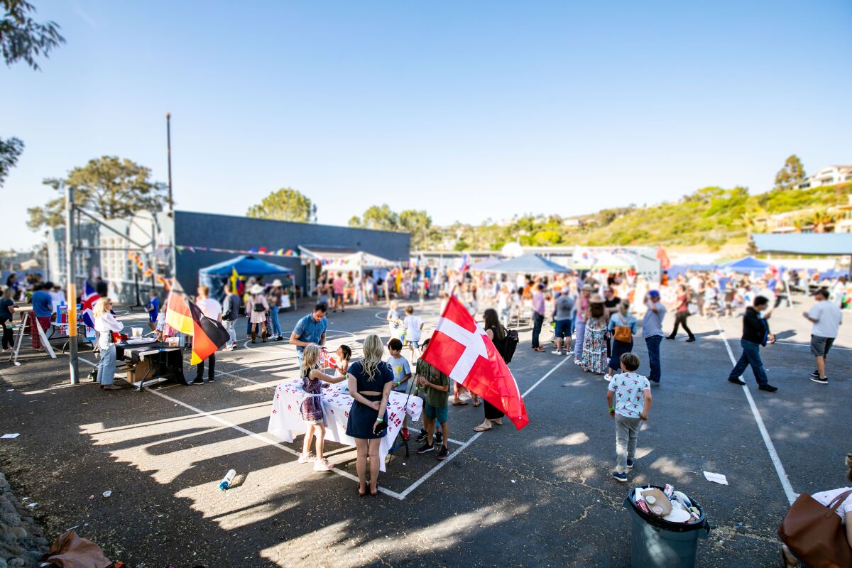 La Jolla Elementary School hosted its inaugural International Festival on May 13.