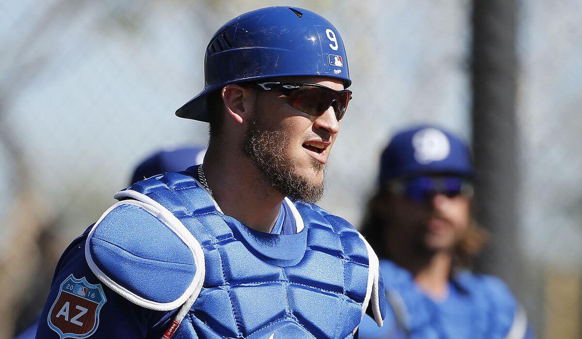 Add catcher Yasmani Grandal to the list of injured Dodgers - Los
