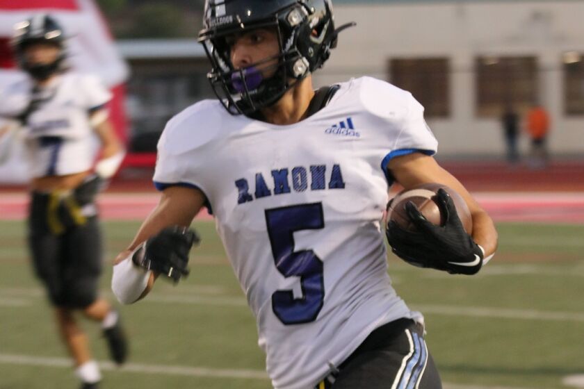 Jamil Kassab was named to the all-league first team on offense and defense, and also to the all-CIF first team.
