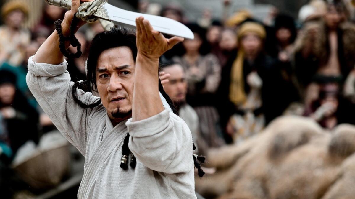 Review: 'Dragon Blade' Features Jackie Chan, Romans and a Lot of Mayhem -  The New York Times