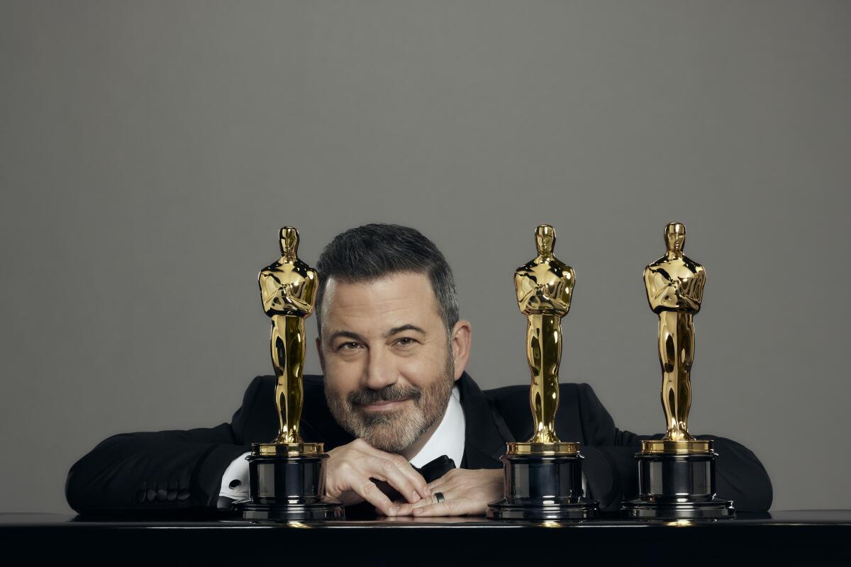 El anfitrión de los Oscar Jimmy Kimmel.