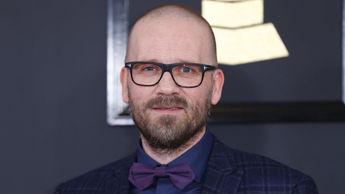 Morten Lindberg during the arrivals at the 59th Annual Grammy Awards in 2017.