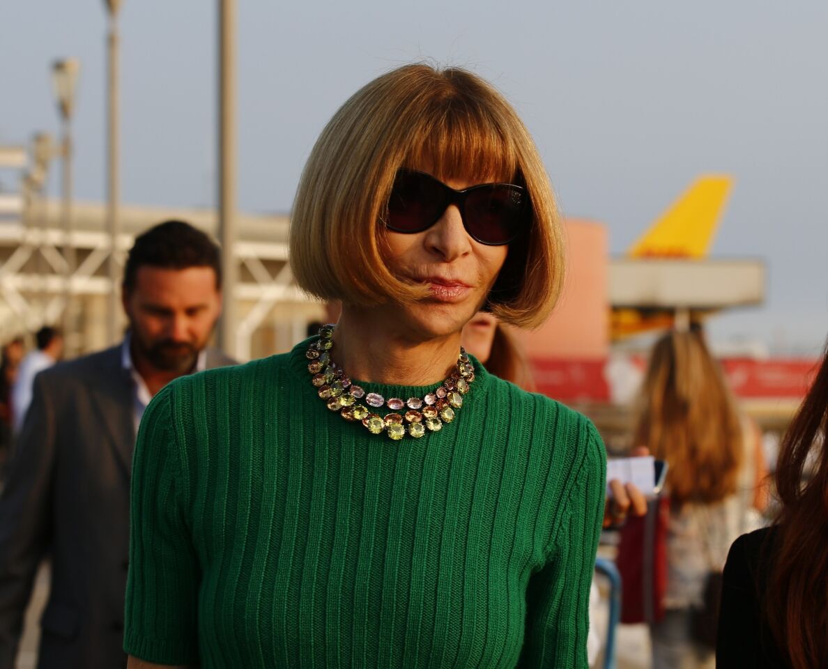 Of course Vogue editor Anna Wintour would be a guest at George Clooney's wedding.