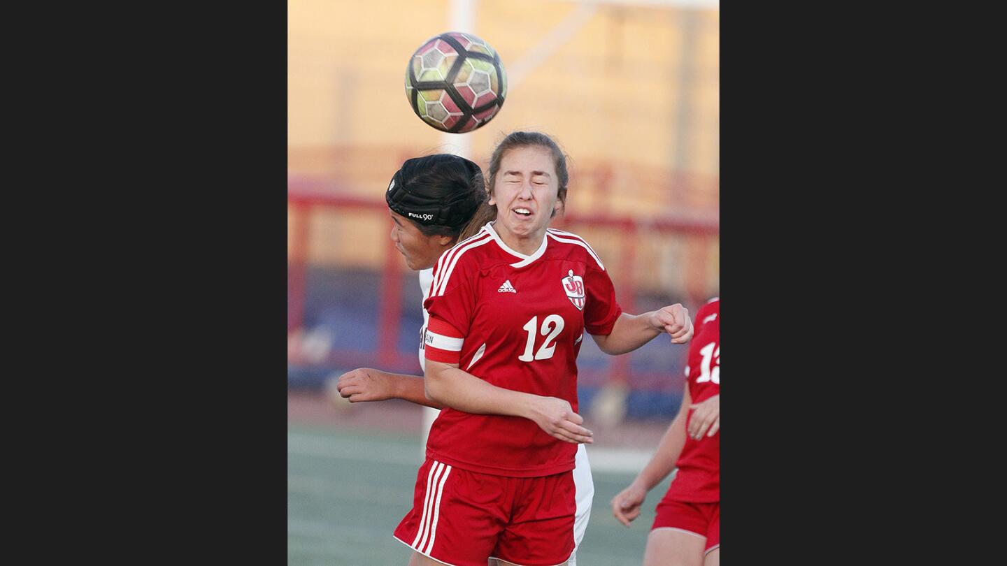 Photo Gallery: Burroughs vs. Arcadia girls' soccer