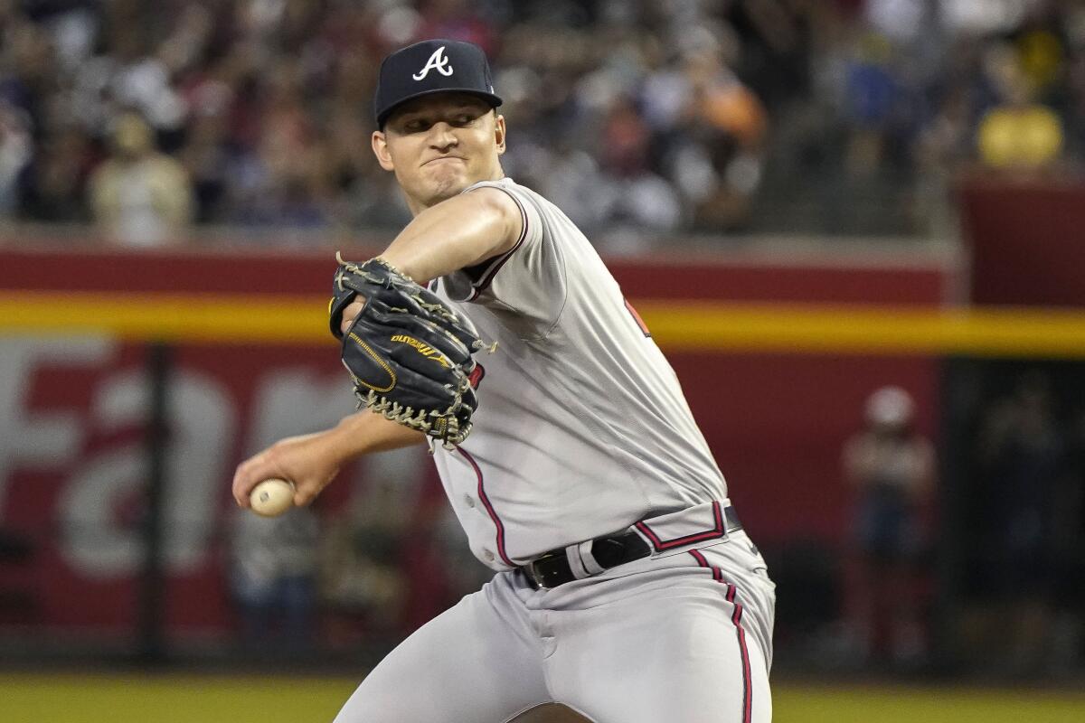 Braves send Mike Soroka to Triple-A after just two starts in return from  Achilles injury 