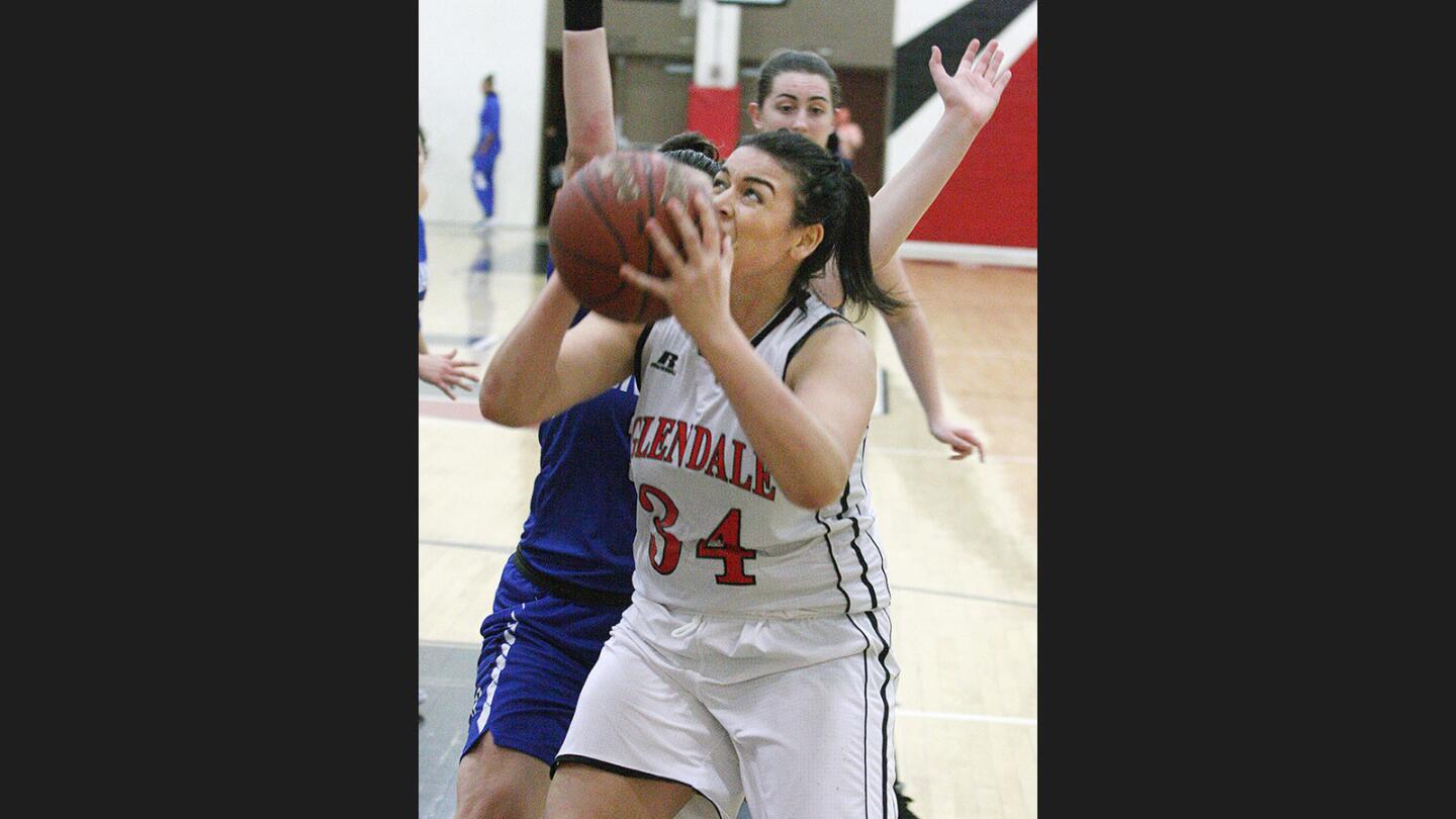 Photo Gallery: Glendale vs. Burbank in Pacific League girls' basketball