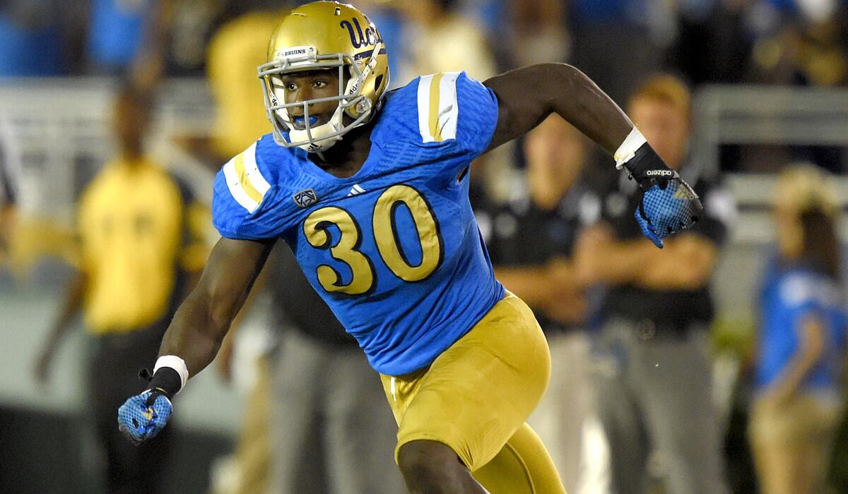 Linebacker Myles Jack and the UCLA defense will be the focus of much attention when the Bruins play Texas on Saturday.