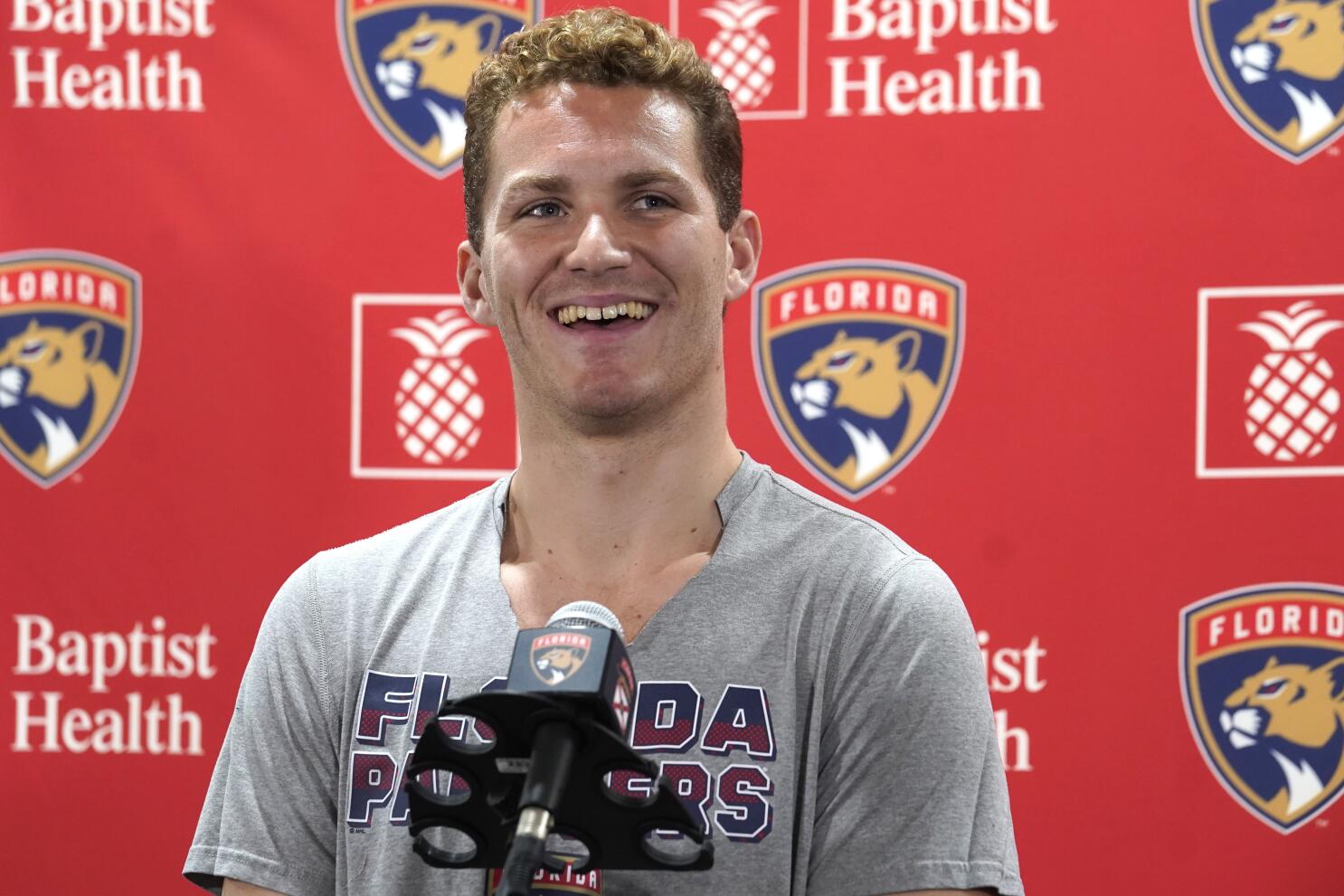 Tkachuk, Panthers ready for 1st training camp together - The San Diego  Union-Tribune