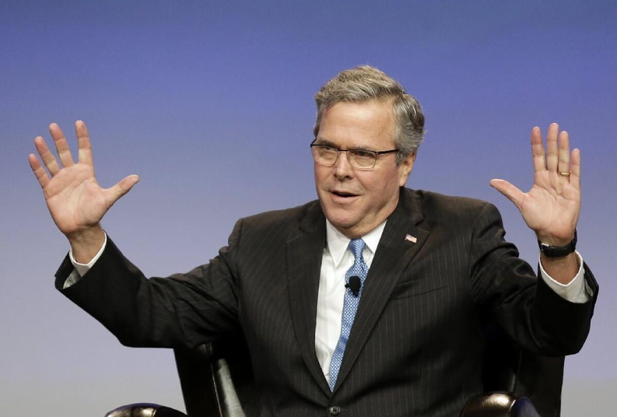Former Florida Gov. Jeb Bush is one of several Republicans with his eyes on the White House in 2016.