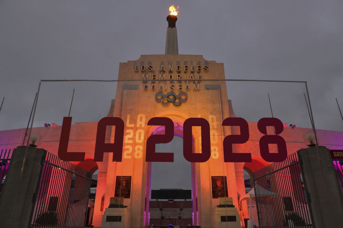 L.A.'s 2028 Olympics will go from July 14 to July 30 Los Angeles Times