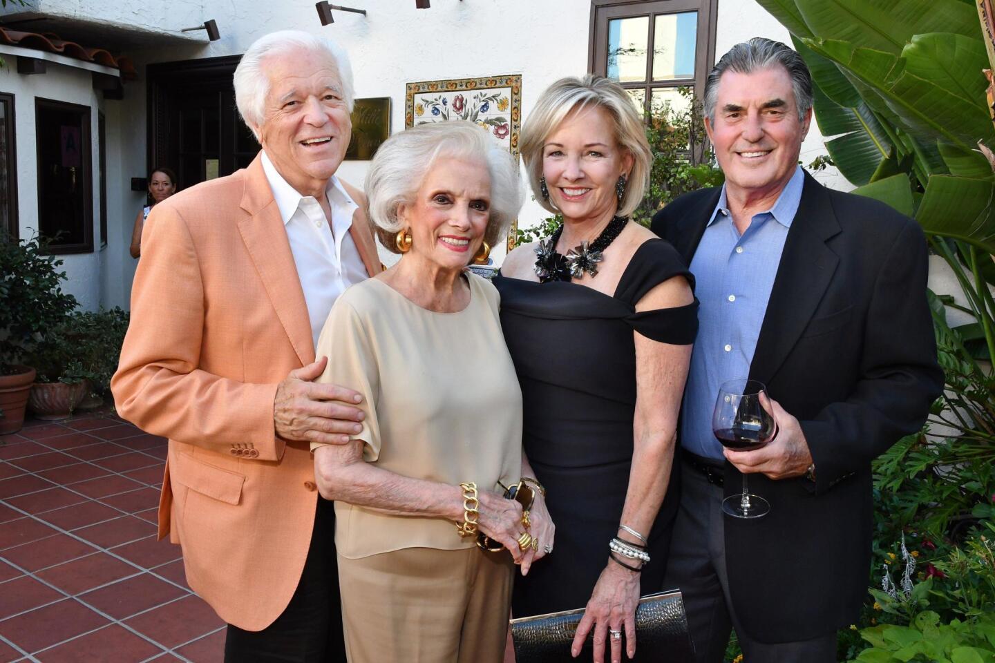 Bill and Connie McNally, Andrea Naversen Wait (2019 Art of Fashion honoree) and Dwight Wait