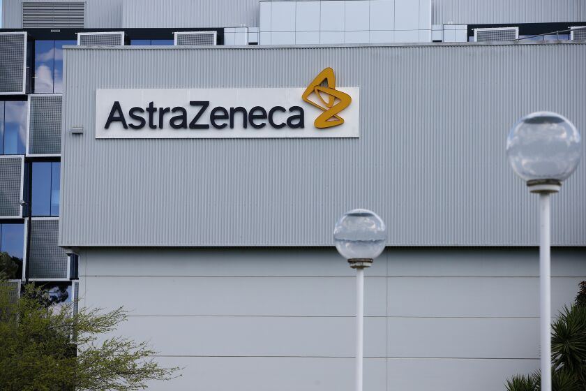 SYDNEY, AUSTRALIA - AUGUST 19: A general view of AstraZeneca is seen during Prime Minister Scott Morrison's visit on August 19, 2020 in Sydney, Australia. The Australian government has announced an agreement with the British pharmaceutical giant AstraZeneca to secure at least 25 million doses of a COVID-19 vaccine if it passes clinical trials. The University of Oxford COVID-19 vaccine is currently in phase-three testing. If the vaccine proves to be successful, Australia will manufacture and supply vaccines and will be made available for free. The project could deliver the first vaccines by the end of this year or by early 2021. (Photo by Lisa Maree Williams/Getty Images)