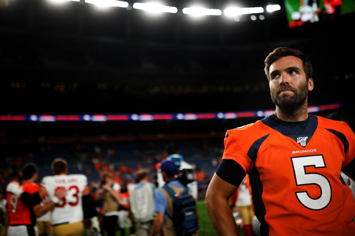 Denver Broncos 2019 season preview - Can Joe Flacco fix the